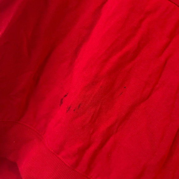 Red long sleeve shirt from Express in size extra small (baggy/loose fit) - Picture 3 of 3